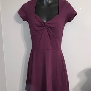 Hollister plum dress
